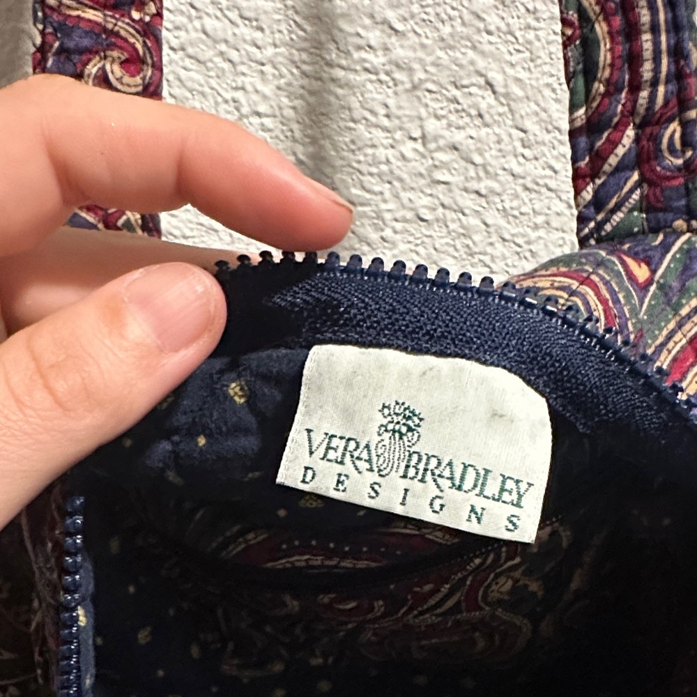 Vera Bradley Multicolor Paisley Shoulder Bag - Picture 2 of 7